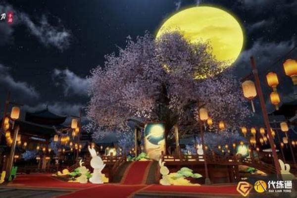 天涯明月刀中秋活动坐标_中秋赏月十分圆地名