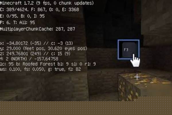 我的世界按那个看坐标_我的世界怎么看高度坐标