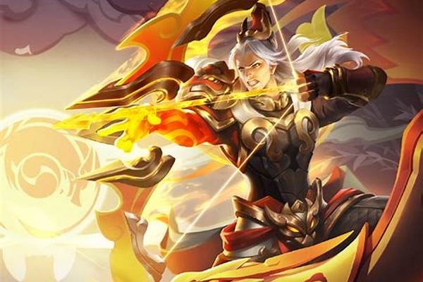 王者荣耀后羿新皮肤龙王-素锦要是早放又想开会嫁给河伯龙王或是后羿